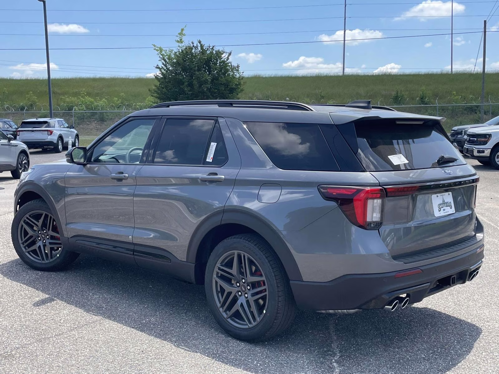 2026 Carbonized Gray Metallic Ford Explorer ST 4X4 SUV