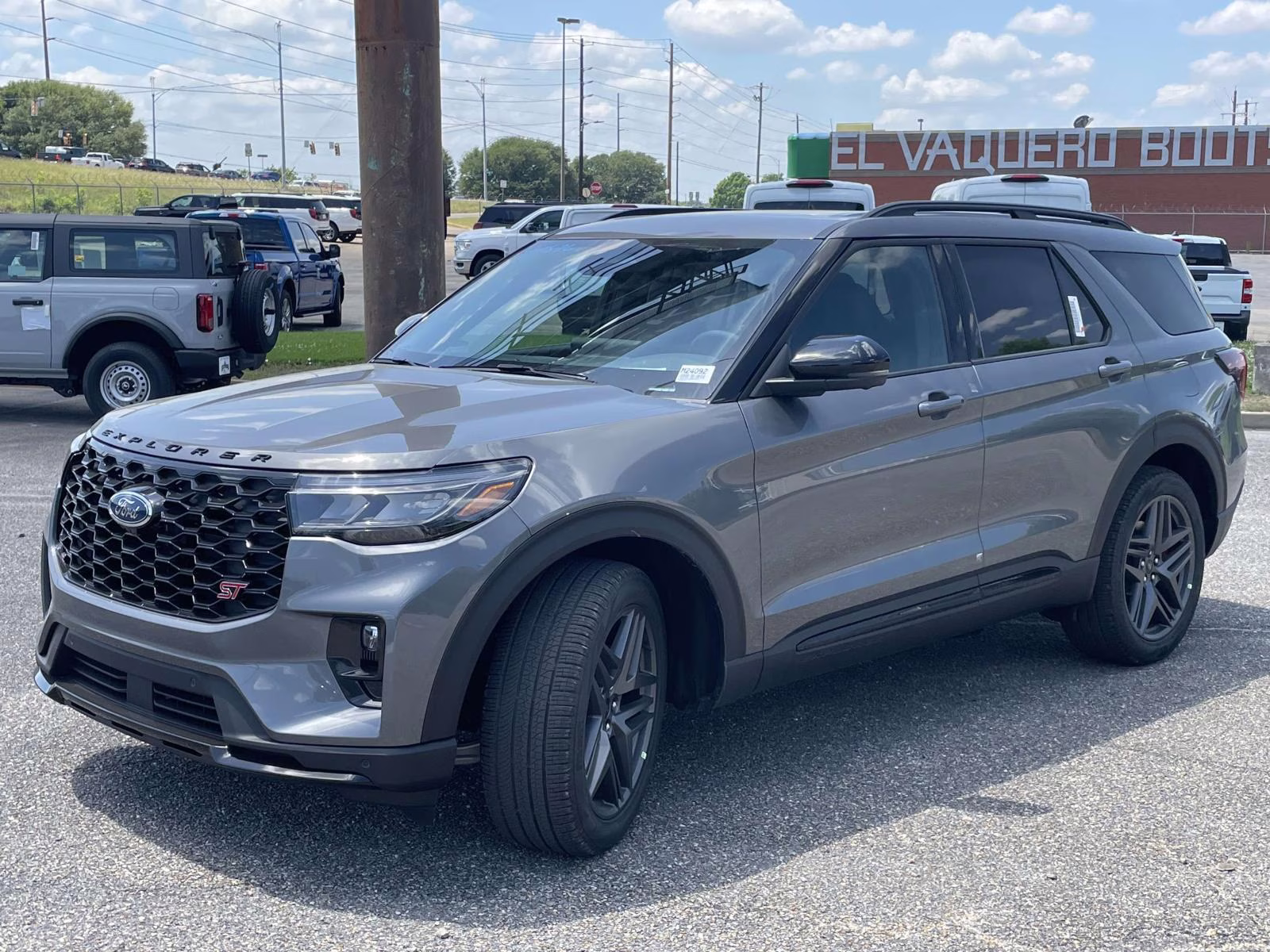 2026 Carbonized Gray Metallic Ford Explorer ST 4X4 SUV