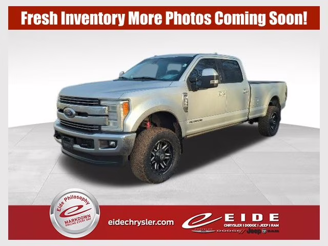 2017 Ingot Silver Metallic Ford Super Duty F-350 SRW Lariat 4X4 Truck