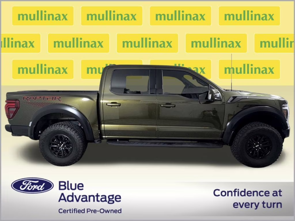 2025 Shelter Green Ford F-150 Raptor 4X4 Truck