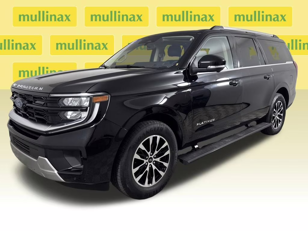 2025 Agate Black Metallic Ford Expedition Max Platinum 4X4 SUV