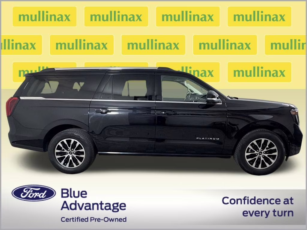 2025 Agate Black Metallic Ford Expedition Max Platinum 4X4 SUV