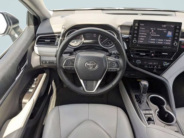 2023 Wind Chill Pearl Toyota Camry XLE FWD Sedan