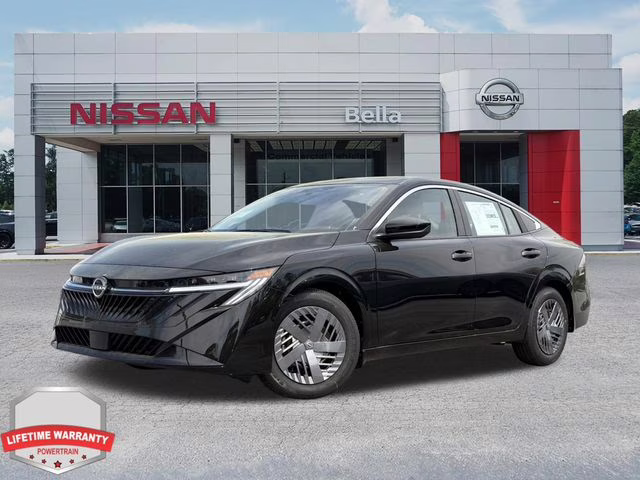 2026 Super Black Nissan Sentra S FWD Sedan