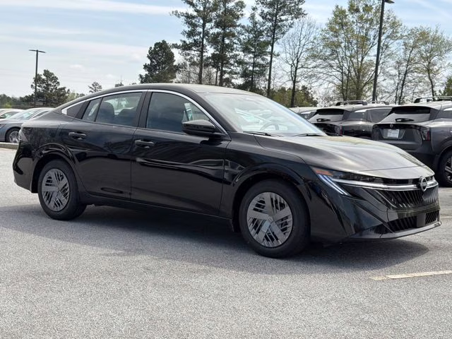2026 Super Black Nissan Sentra S FWD Sedan