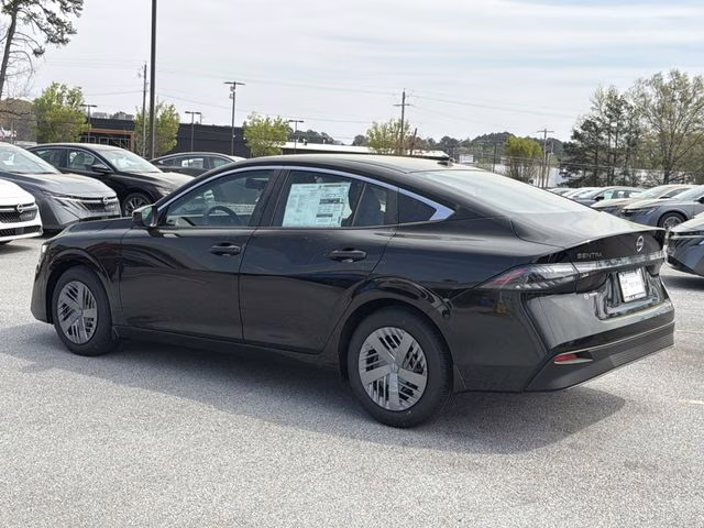 2026 Super Black Nissan Sentra S FWD Sedan