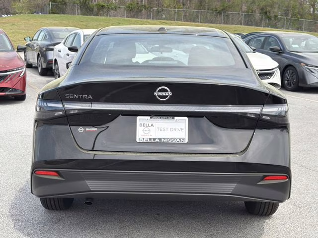 2026 Super Black Nissan Sentra S FWD Sedan