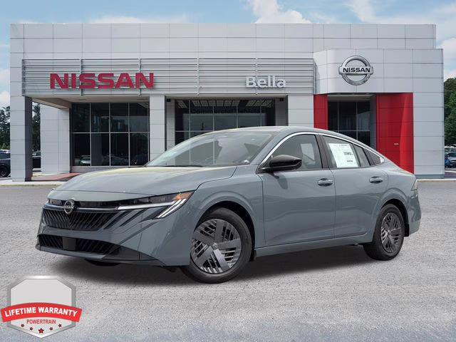 2026 Atlantic Gray Metallic Nissan Sentra SV FWD Sedan