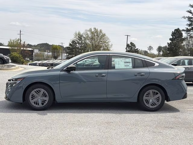 2026 Atlantic Gray Metallic Nissan Sentra SV FWD Sedan