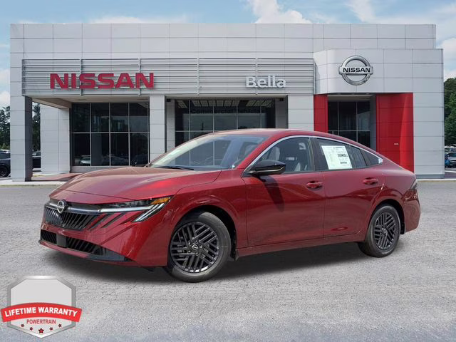 2026 Scarlet Ember Tintcoat Nissan Sentra SV FWD Sedan