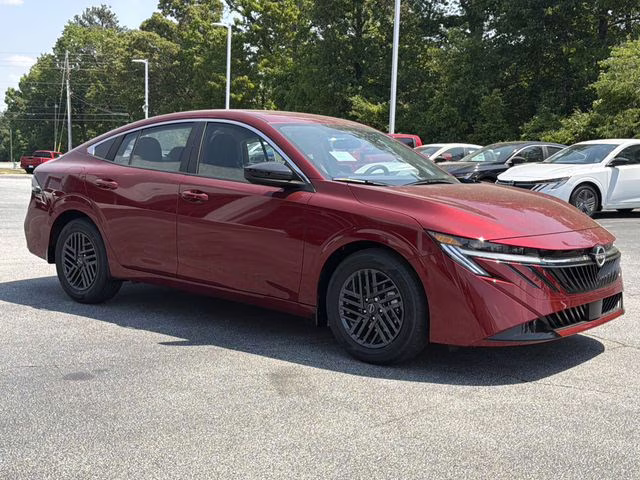 2026 Scarlet Ember Tintcoat Nissan Sentra SV FWD Sedan