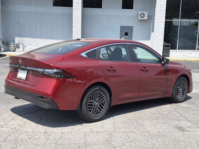 2026 Scarlet Ember Tintcoat Nissan Sentra SV FWD Sedan