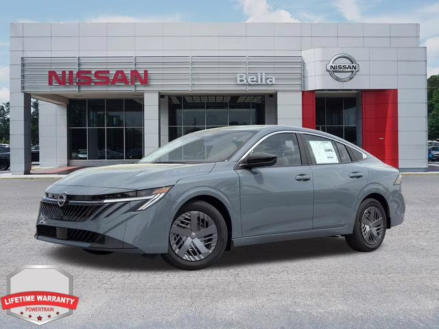 2026 Atlantic Gray Metallic Nissan Sentra SV FWD Sedan