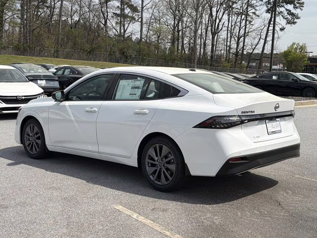 2026 Aspen White Tricoat Nissan Sentra SL FWD Sedan