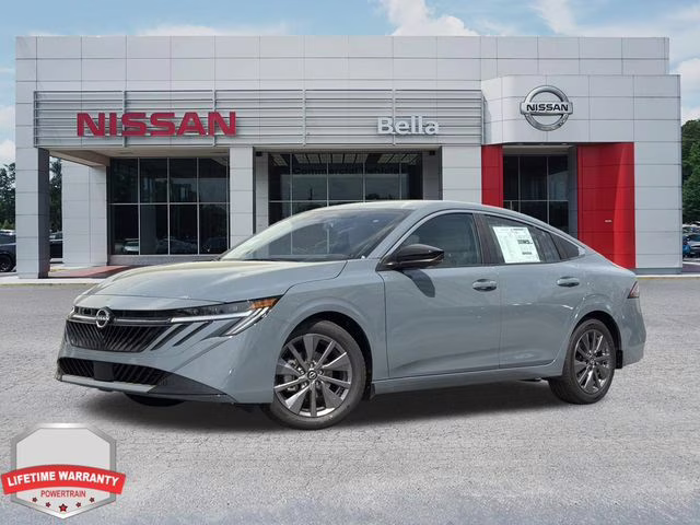 2026 Atlantic Gray Metallic Nissan Sentra SL FWD Sedan