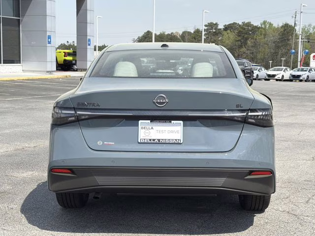 2026 Atlantic Gray Metallic Nissan Sentra SL FWD Sedan