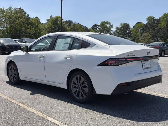 2026 Aspen White Tricoat Nissan Sentra SL FWD Sedan
