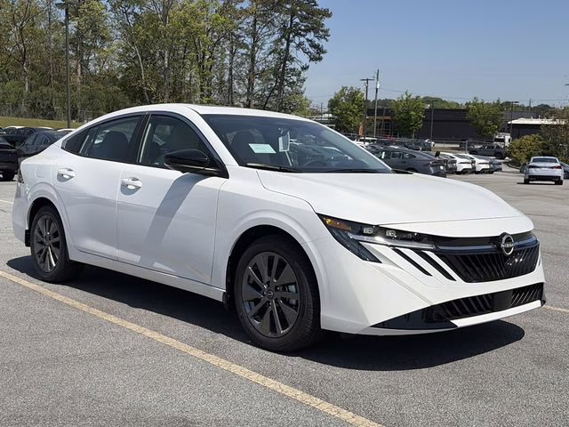 2026 Aspen White Tricoat Nissan Sentra SL FWD Sedan