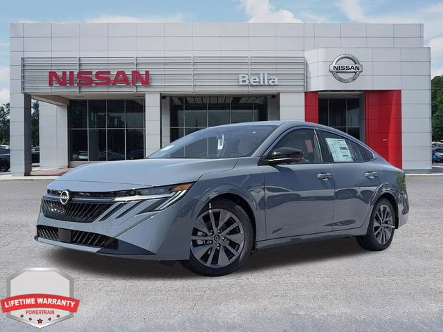 2026 Atlantic Gray Metallic Nissan Sentra SL FWD Sedan