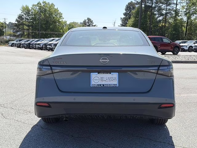 2026 Atlantic Gray Metallic Nissan Sentra SL FWD Sedan