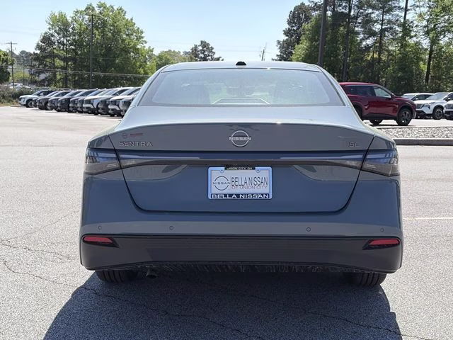 2026 Atlantic Gray Metallic Nissan Sentra SL FWD Sedan