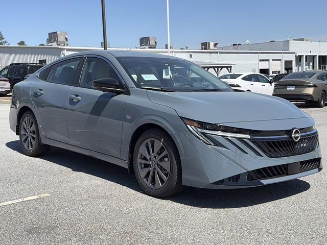 2026 Atlantic Gray Metallic Nissan Sentra SL FWD Sedan