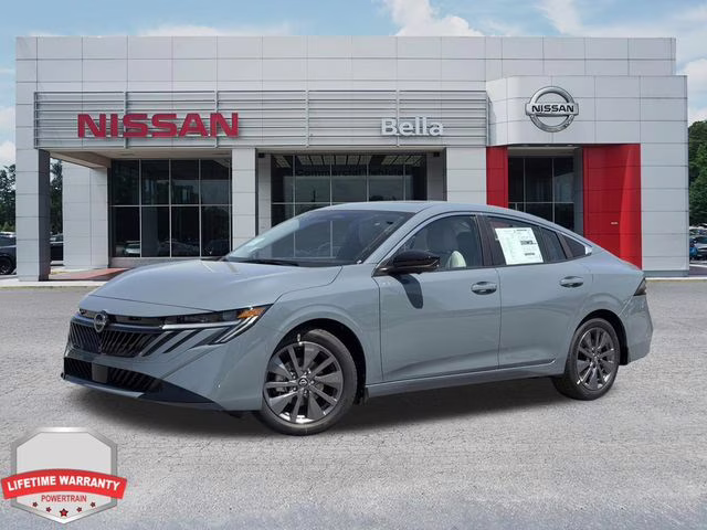 2026 Atlantic Gray Metallic Nissan Sentra SL FWD Sedan