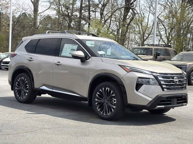 2026 Champagne Silver Metallic Nissan Rogue Platinum AWD SUV