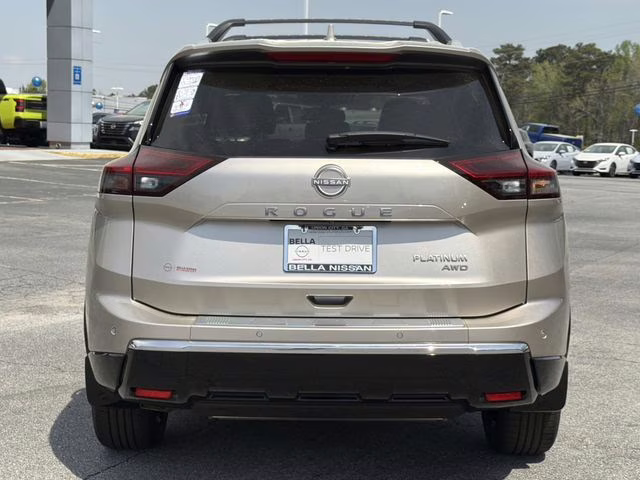 2026 Champagne Silver Metallic Nissan Rogue Platinum AWD SUV