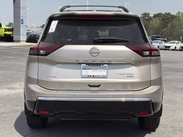 2026 Champagne Silver Metallic Nissan Rogue Platinum AWD SUV