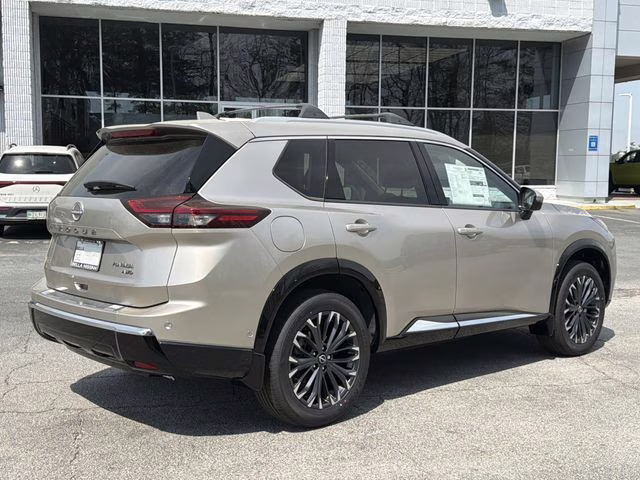 2026 Champagne Silver Metallic Nissan Rogue Platinum AWD SUV