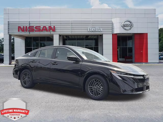 2026 Super Black Nissan Sentra SV FWD Sedan