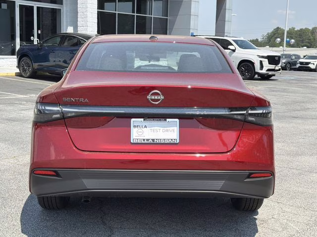 2026 Scarlet Ember Tintcoat Nissan Sentra SV FWD Sedan