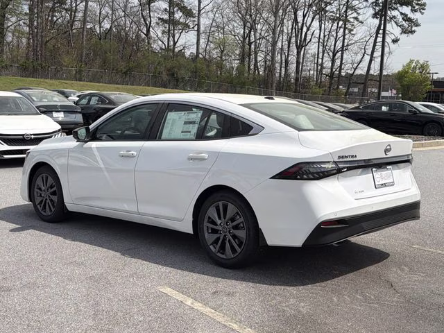 2026 Aspen White Tricoat Nissan Sentra SL FWD Sedan