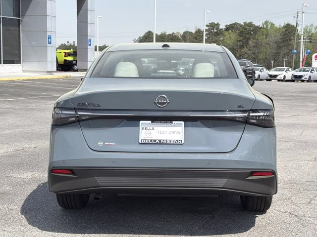 2026 Atlantic Gray Metallic Nissan Sentra SL FWD Sedan