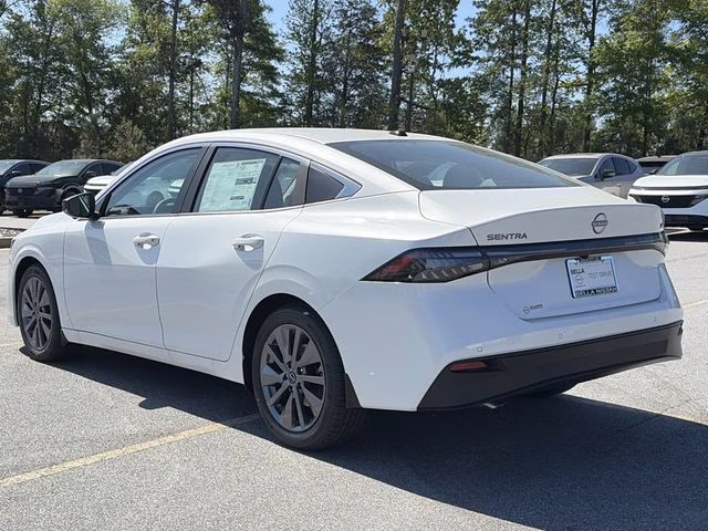 2026 Aspen White Tricoat Nissan Sentra SL FWD Sedan