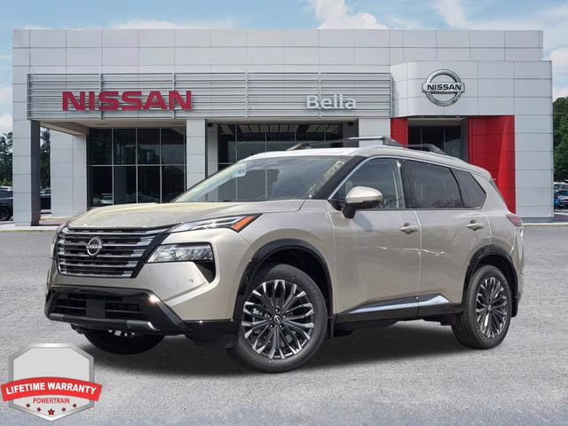 2026 Champagne Silver Metallic Nissan Rogue Platinum AWD SUV