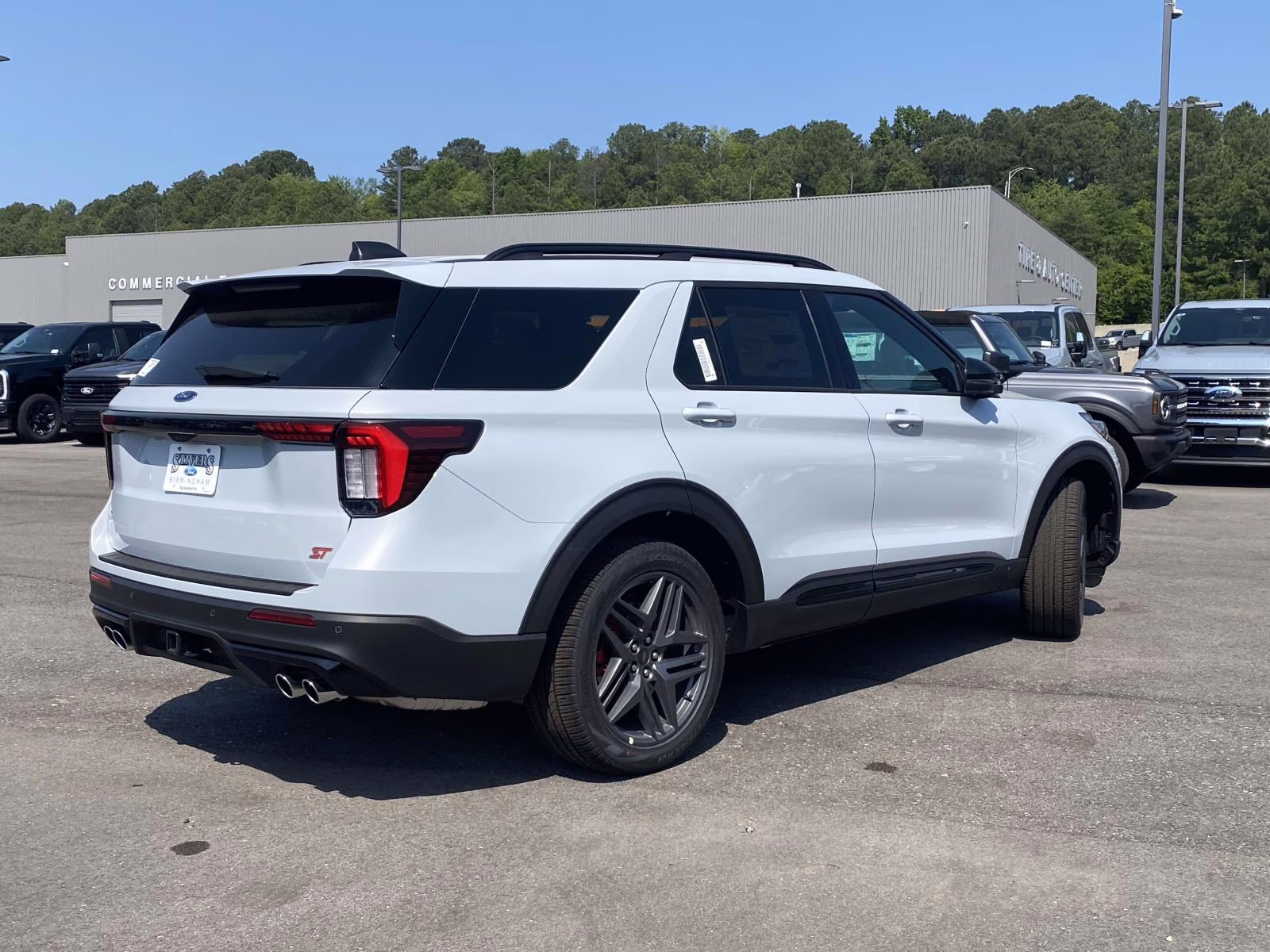 2026 White Metallic Ford Explorer ST 4X4 SUV