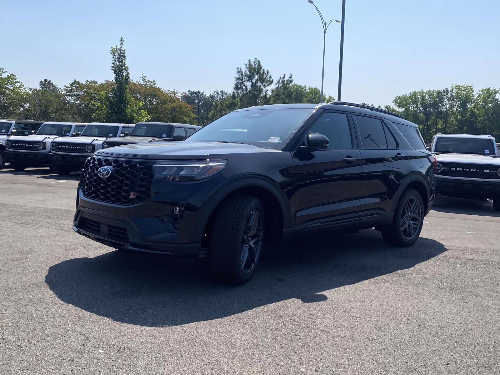 2026 Agate Black Metallic Ford Explorer ST 4X4 SUV
