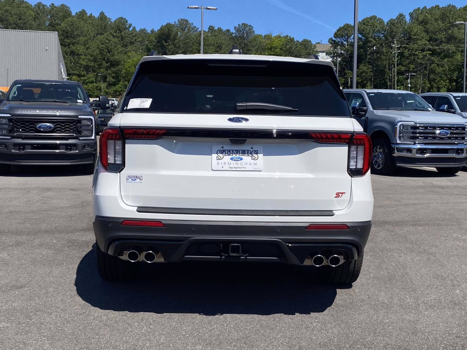 2026 White Ford Explorer ST 4X4 SUV