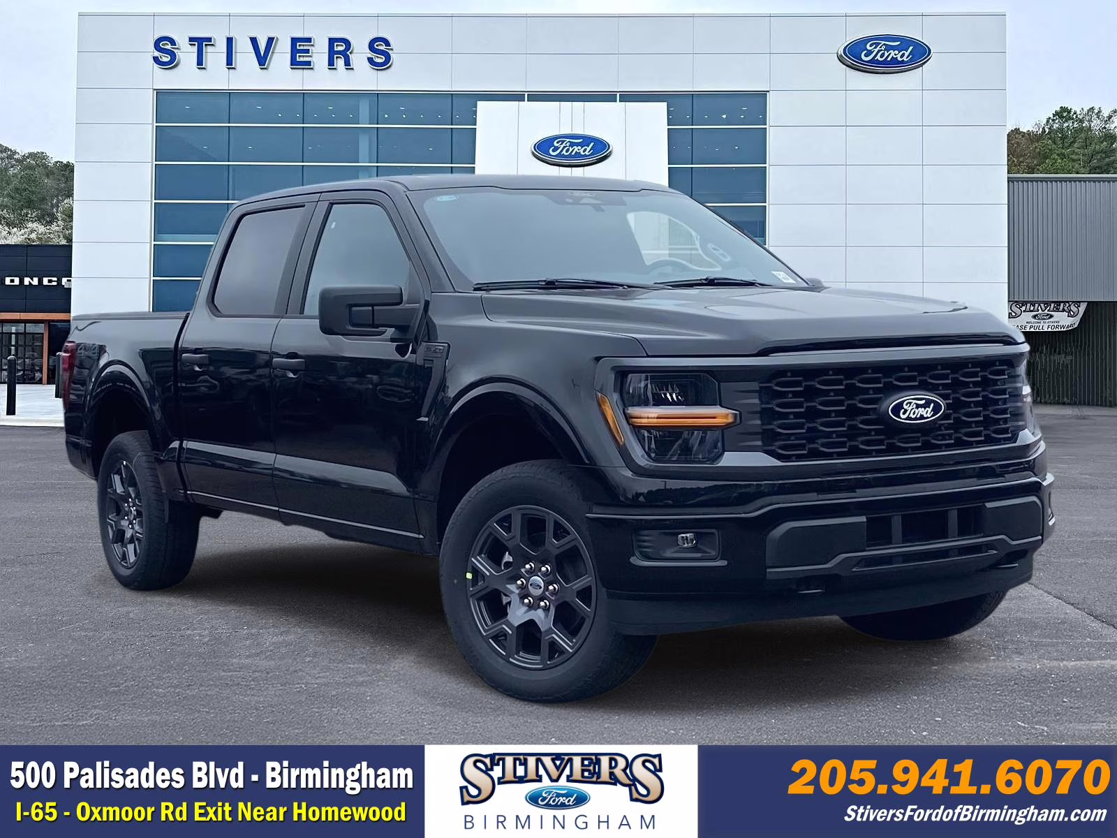 2026 Black Metallic Ford F-150 STX 4X4 Truck