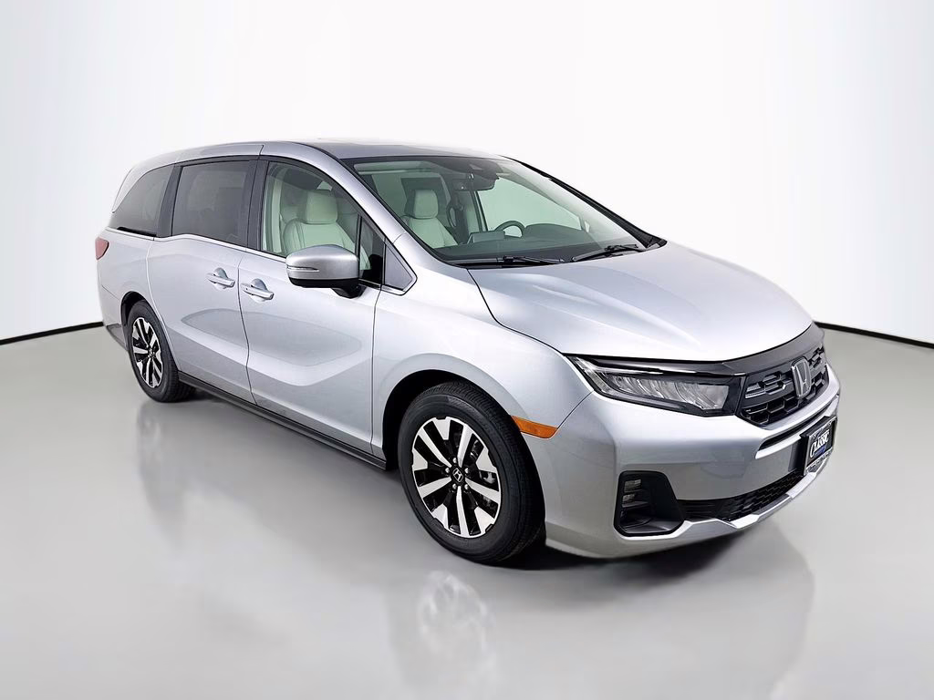 2026 Solar Silver Metallic Honda Odyssey EX-L FWD Van