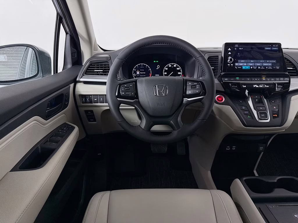 2026 Solar Silver Metallic Honda Odyssey EX-L FWD Van