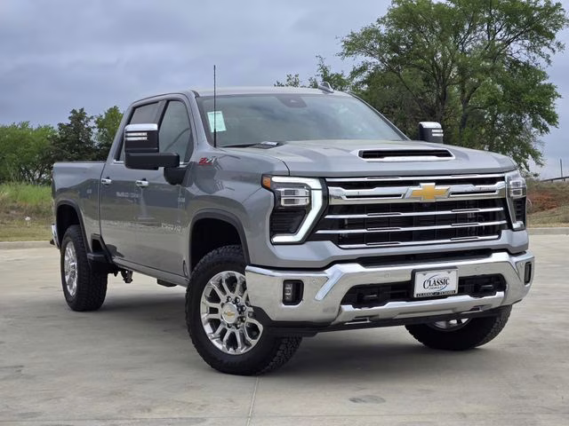 2025 Sterling Gray Metallic Chevrolet Silverado 2500HD LTZ 4X4 Truck