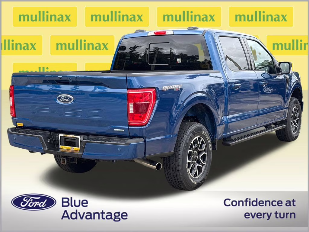 2023 Blue Metallic Ford F-150 XLT 4X4 Truck