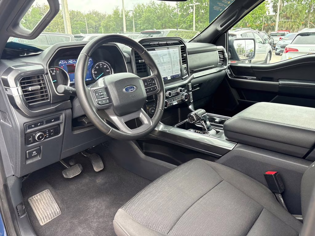 2023 Blue Metallic Ford F-150 XLT 4X4 Truck