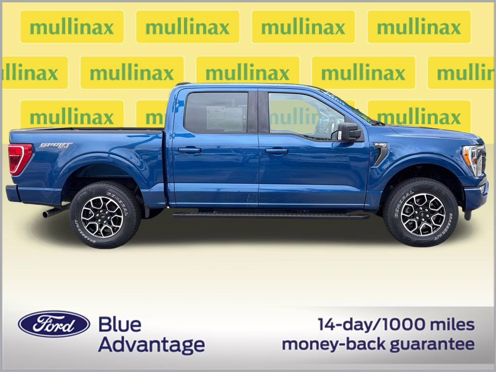 2023 Blue Metallic Ford F-150 XLT 4X4 Truck