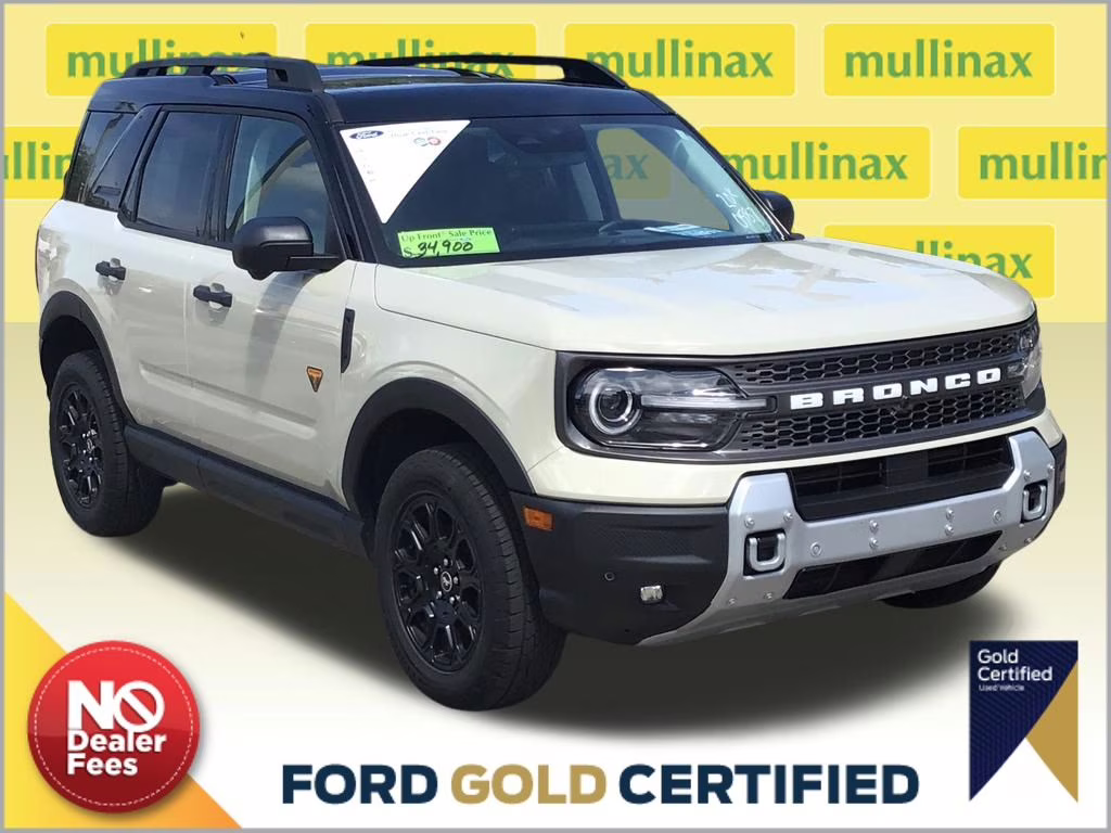 2025 Desert Sand Ford Bronco Sport Badlands 4X4 SUV