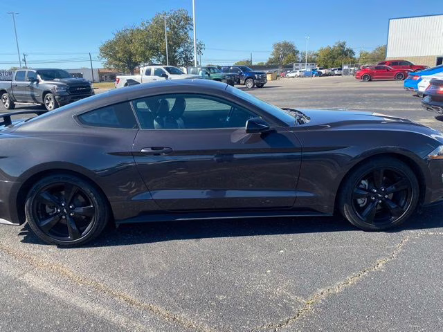 2022 Gray Metallic Ford Mustang EcoBoost Premium RWD Coupe