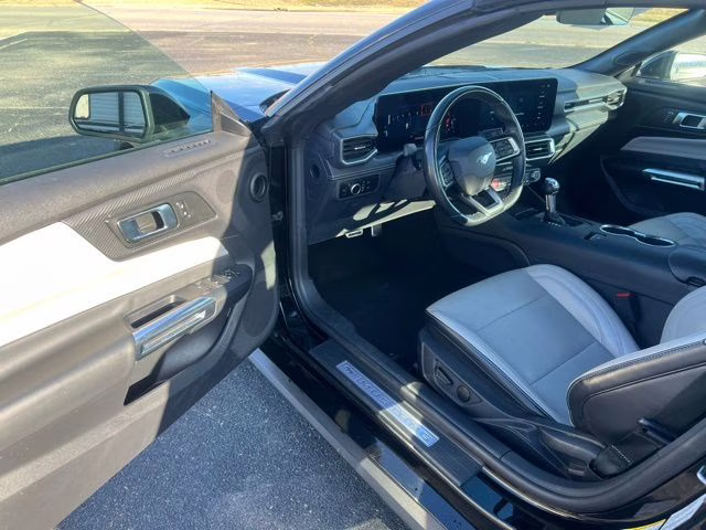 2024 Shadow Black Ford Mustang EcoBoost Premium RWD Convertible